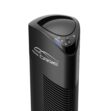 Oczyszczacz powietrza Ionic-CARE z diodą LED, barwa czarna
